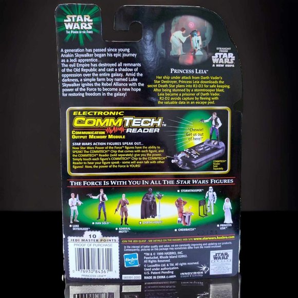 Star Wars - Princess Leia - CommTech 1999 - MOC - [COMM-37] - Loose - Picture 3 of 3